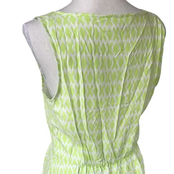 Lined Gap Geometric Print Dress - Picture 6 of 8